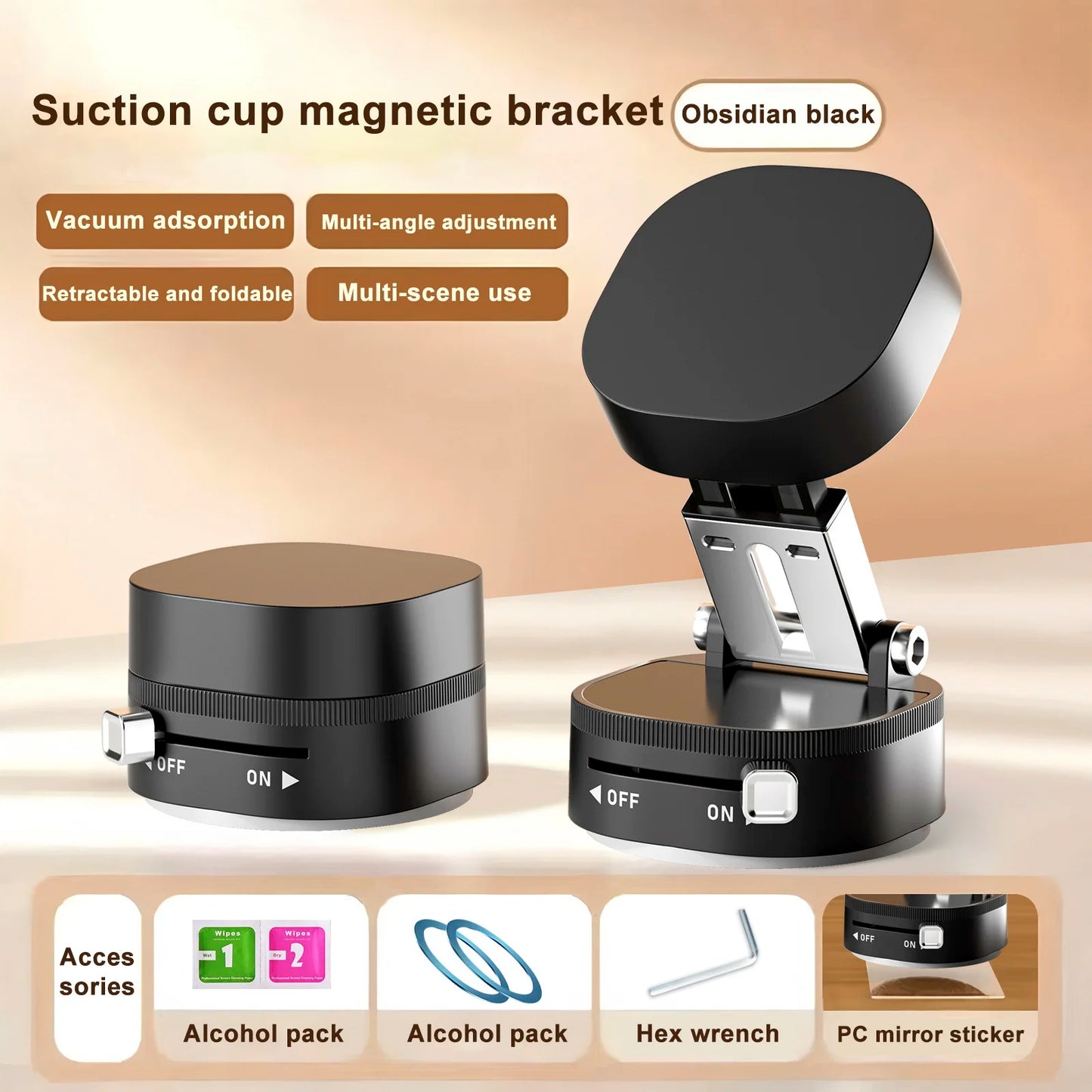MagnetPhone Pro - Soporte Magnético 360o Para Criadores, Chefs Y Profesionales